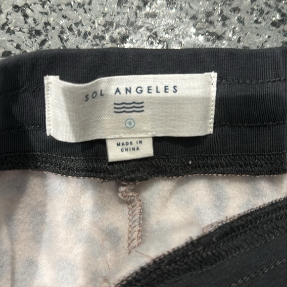 NWT Sol Angeles SOL LEOPARD JOGGER - Picture 5 of 6